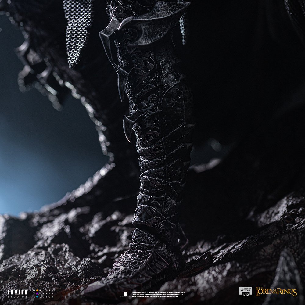 SAURON UNLEASHED - THE LORD OF THE RINGS - ART SCALE 1/10 - IRON STUDIOS - Imagen 19