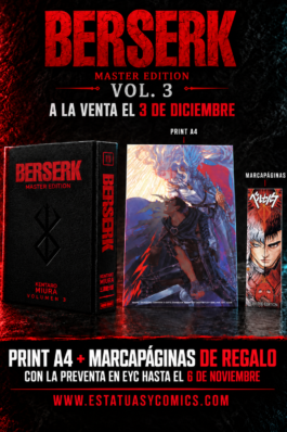 BERSERK MASTER EDITION VOL. 03 (+REGALOS EYC DE PREVENTA)