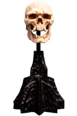 SKULL OF A MORDOR ORC – THE LORD OF THE RINGS – MINIATURE STATUE – 14CM – WETA WORKSHOP