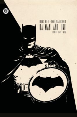 BATMAN AÑO UNO BLANCO Y NEGRO (100% DC HC)