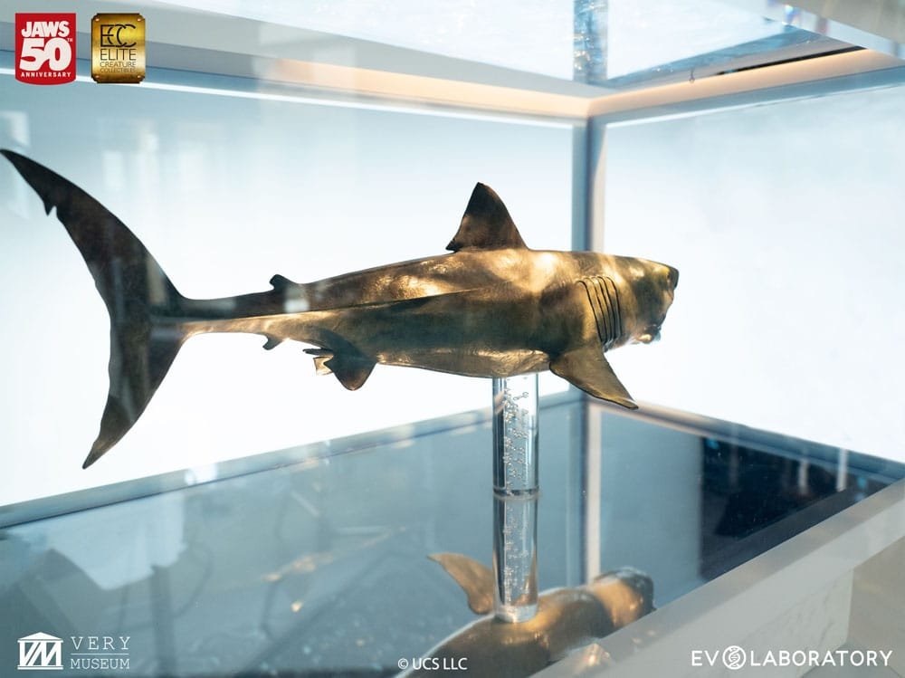 MAQUETA JAWS BRONZE - TIBURÓN - 1/18 - 60 CM - ELITE CREATURE COLLECTIBLES - Imagen 7