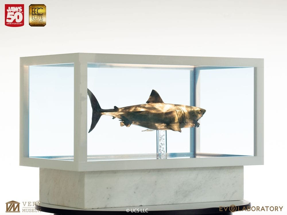 MAQUETA JAWS BRONZE - TIBURÓN - 1/18 - 60 CM - ELITE CREATURE COLLECTIBLES - Imagen 11