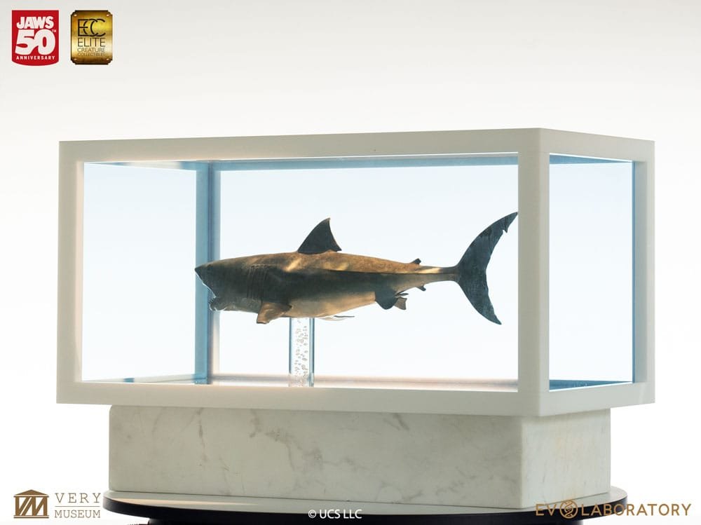 MAQUETA JAWS BRONZE - TIBURÓN - 1/18 - 60 CM - ELITE CREATURE COLLECTIBLES - Imagen 8