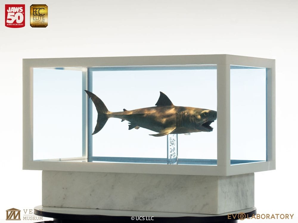 MAQUETA JAWS BRONZE - TIBURÓN - 1/18 - 60 CM - ELITE CREATURE COLLECTIBLES - Imagen 4