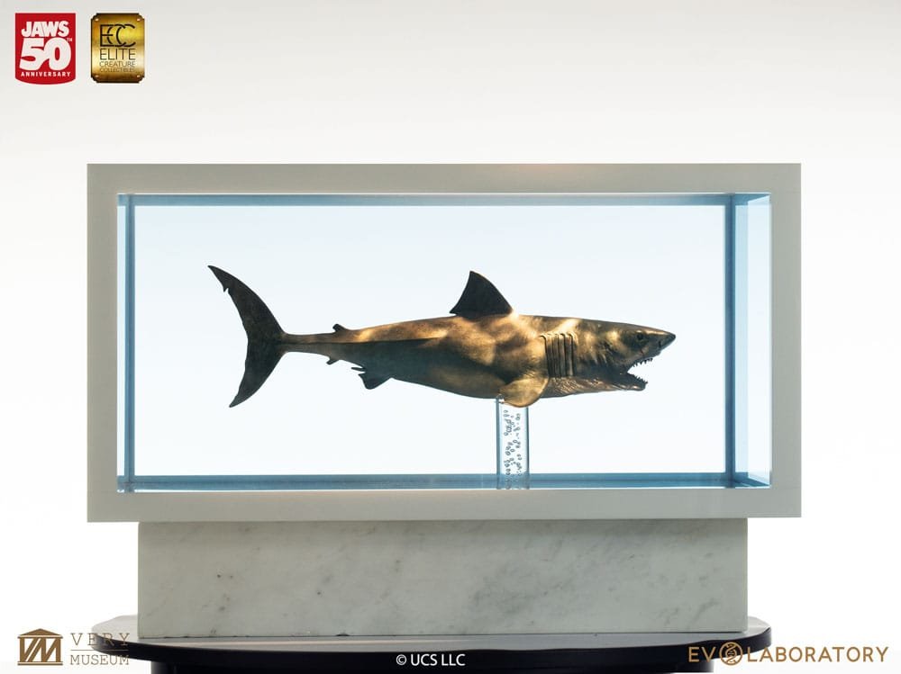 MAQUETA JAWS BRONZE - TIBURÓN - 1/18 - 60 CM - ELITE CREATURE COLLECTIBLES - Imagen 10