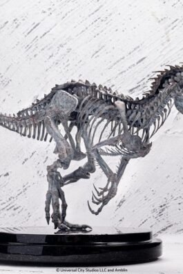 JURASSIC WORLD INDOMINUS REX SKELETON BRONZE – JURASSIC PARK – ESTATUA 1/24 – 24 CM – ELITE CREATURE COLLECTIBLES