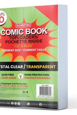 EVORETRO TOPLOADER CURRENT PARA COMICS (PAQUETE DE 10)