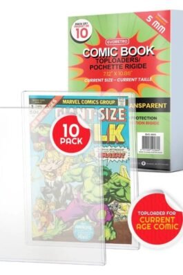 EVORETRO TOPLOADER CURRENT PARA COMICS (PAQUETE DE 10)
