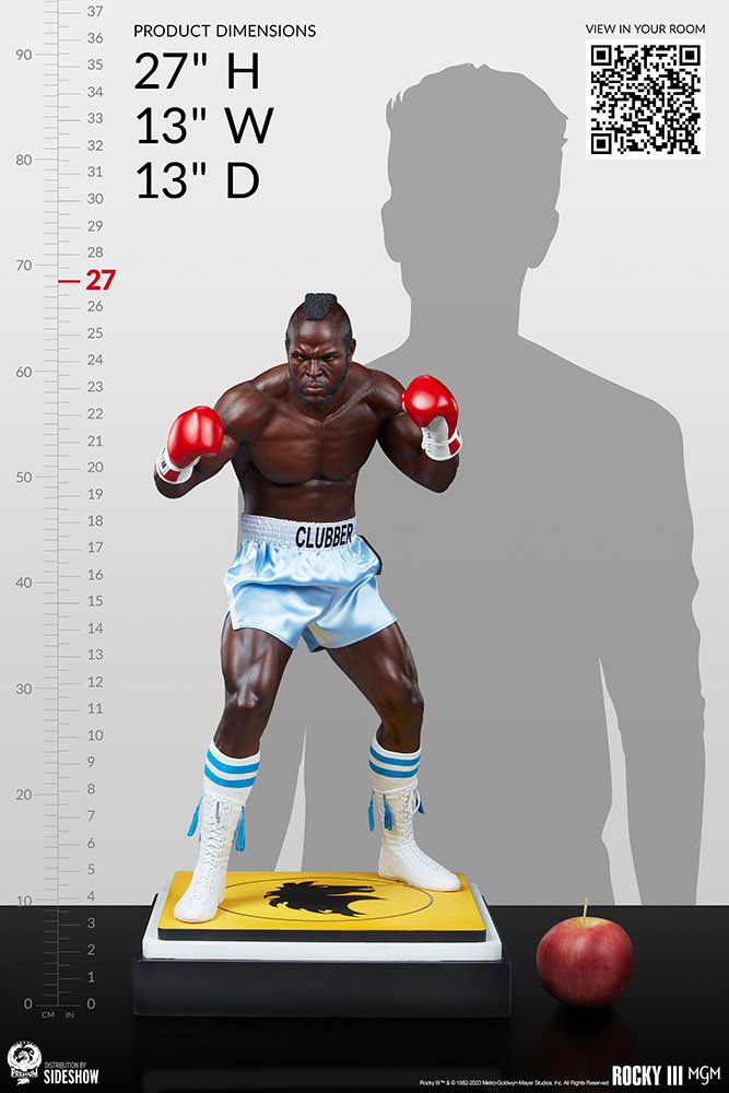 III CLUBBER LANG - ROCKY - ESTATUA 1/3 - 66 CM - PREMIUM COLLECTIBLES STUDIO - Imagen 7
