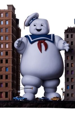LOS CAZAFANTASMAS DIORAMA STATUETTE STAY PUFT MARSHMALLOW MAN – CAZAFANTASMAS – 74 CM – PREMIUM COLLECTIBLES STUDIO