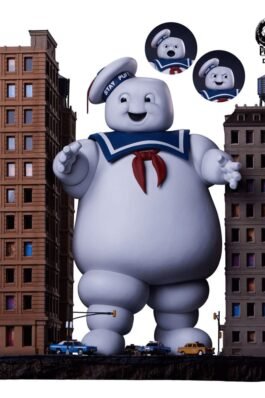 LOS CAZAFANTASMAS DIORAMA STATUETTE STAY PUFT MARSHMALLOW MAN DELUXE EDITION – CAZAFANTASMAS – 74 CM – PREMIUM COLLECTIBLES STUDIO