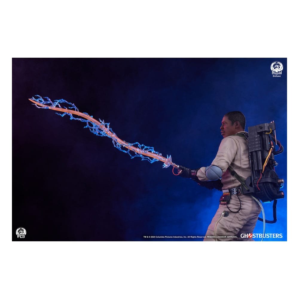 GHOSTBUSTERS PREMIER SERIES WINSTON DELUXE VERSION - CAZAFANTASMAS - 1/4 - 48 CM - PREMIUM COLLECTIBLES STUDIO - Imagen 6