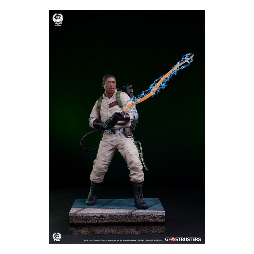 GHOSTBUSTERS PREMIER SERIES WINSTON DELUXE VERSION - CAZAFANTASMAS - 1/4 - 48 CM - PREMIUM COLLECTIBLES STUDIO - Imagen 3