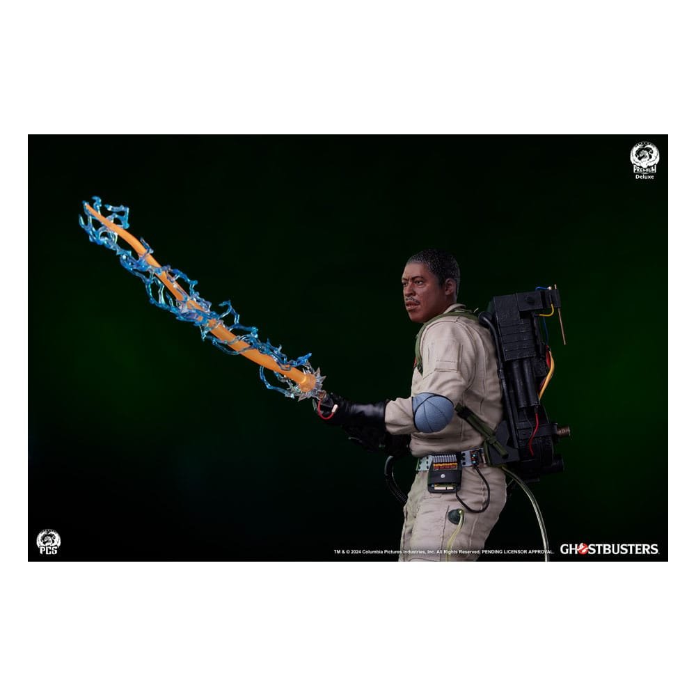 GHOSTBUSTERS PREMIER SERIES WINSTON DELUXE VERSION - CAZAFANTASMAS - 1/4 - 48 CM - PREMIUM COLLECTIBLES STUDIO - Imagen 8
