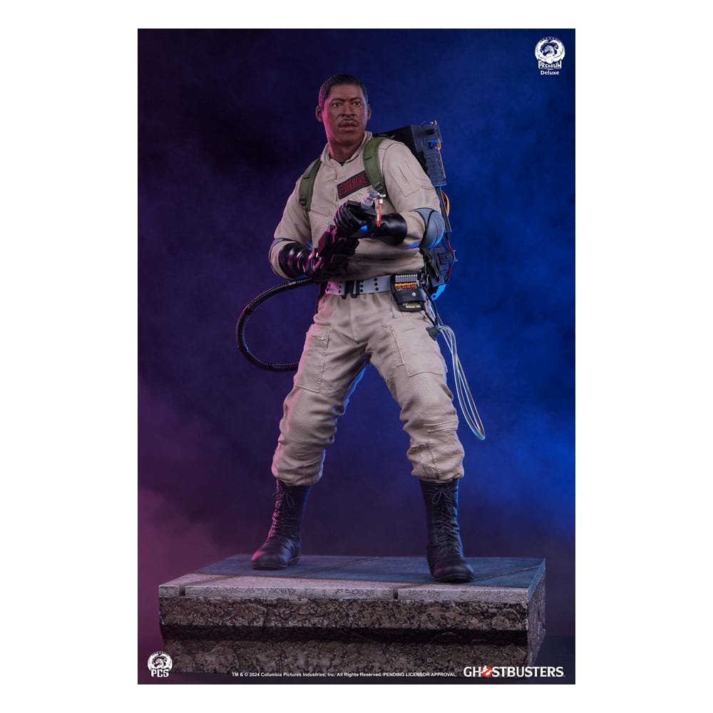 GHOSTBUSTERS PREMIER SERIES WINSTON DELUXE VERSION - CAZAFANTASMAS - 1/4 - 48 CM - PREMIUM COLLECTIBLES STUDIO - Imagen 7