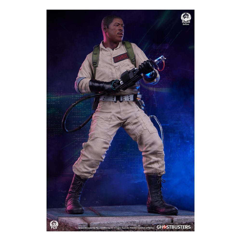 GHOSTBUSTERS PREMIER SERIES WINSTON DELUXE VERSION - CAZAFANTASMAS - 1/4 - 48 CM - PREMIUM COLLECTIBLES STUDIO - Imagen 15