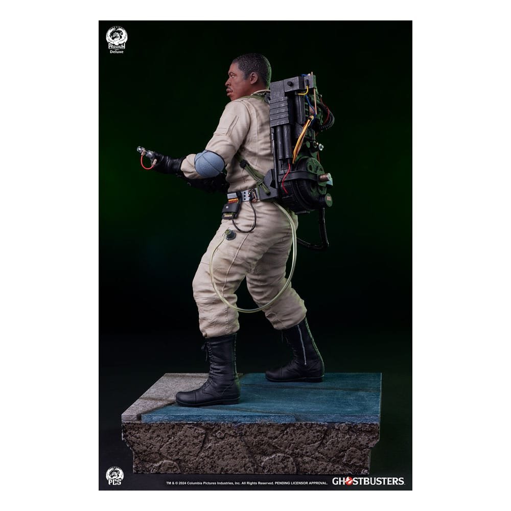 GHOSTBUSTERS PREMIER SERIES WINSTON DELUXE VERSION - CAZAFANTASMAS - 1/4 - 48 CM - PREMIUM COLLECTIBLES STUDIO - Imagen 11