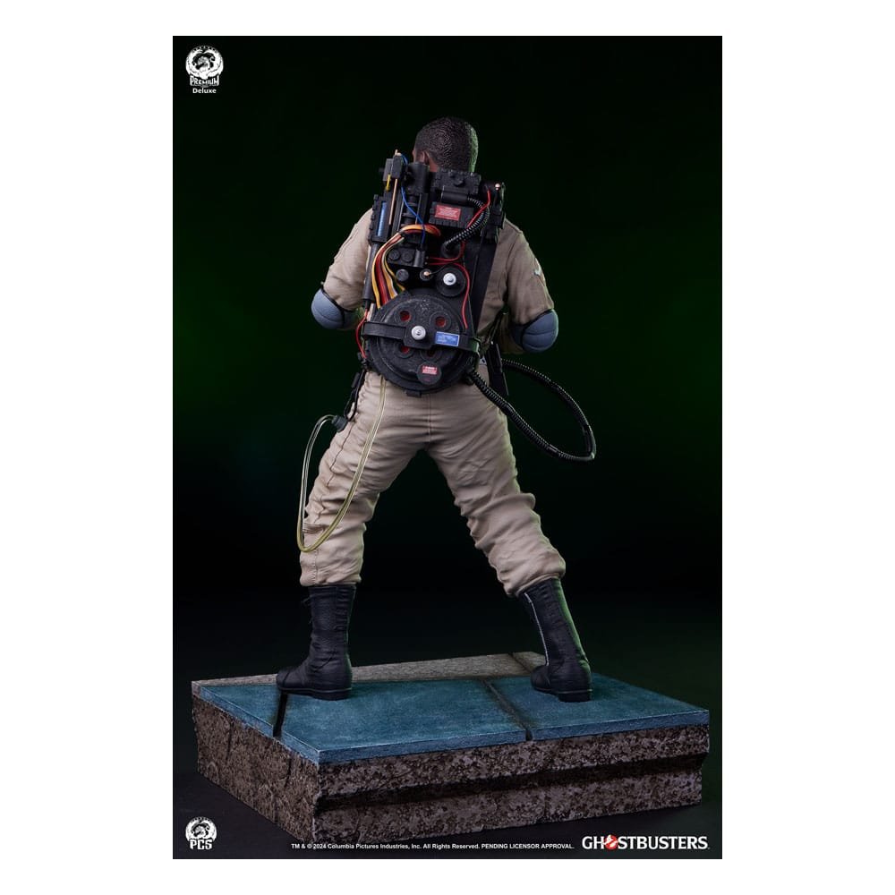 GHOSTBUSTERS PREMIER SERIES WINSTON DELUXE VERSION - CAZAFANTASMAS - 1/4 - 48 CM - PREMIUM COLLECTIBLES STUDIO - Imagen 20