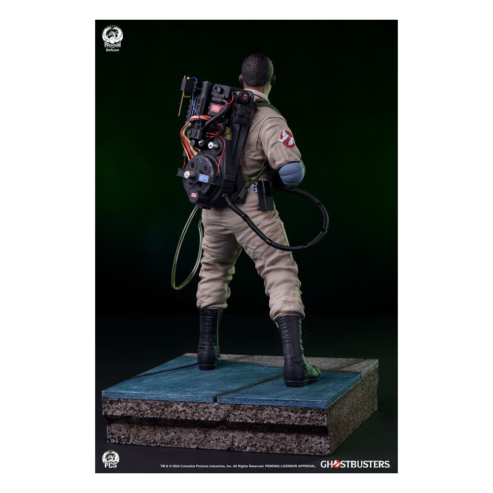 GHOSTBUSTERS PREMIER SERIES WINSTON DELUXE VERSION - CAZAFANTASMAS - 1/4 - 48 CM - PREMIUM COLLECTIBLES STUDIO - Imagen 14