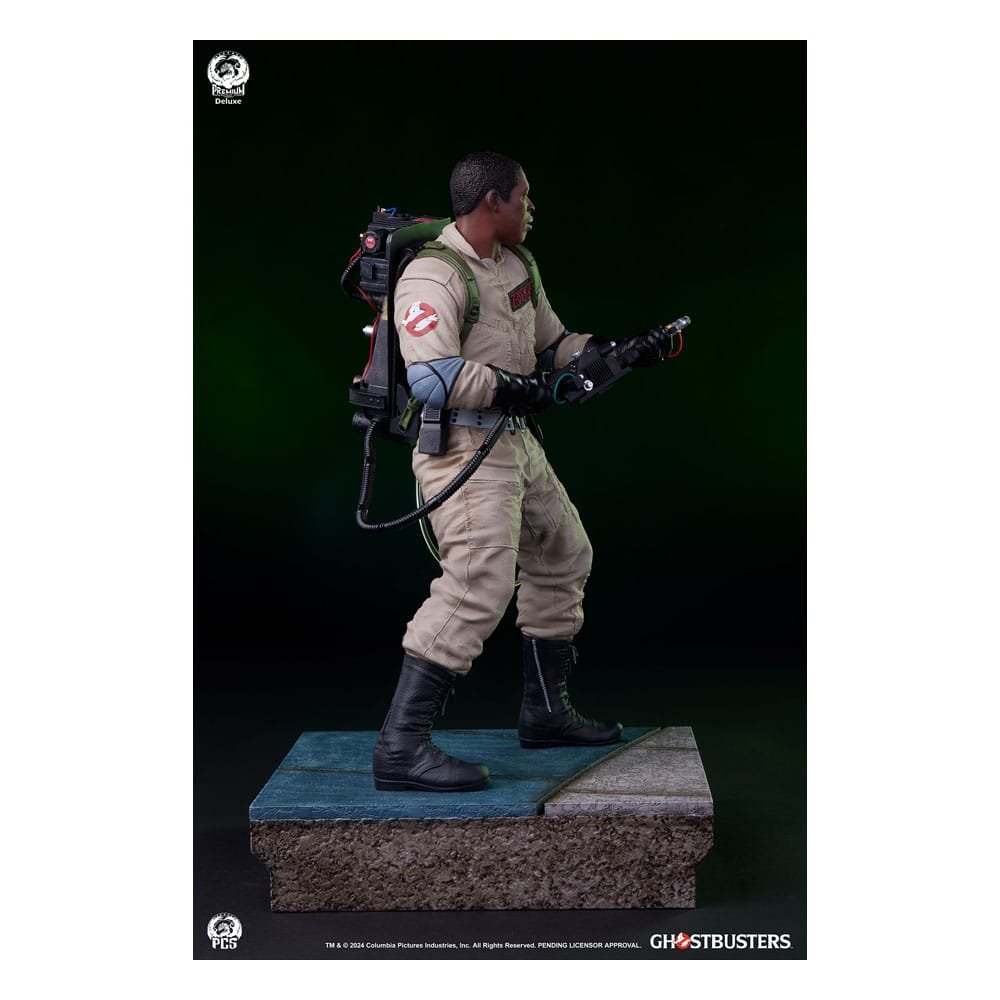 GHOSTBUSTERS PREMIER SERIES WINSTON DELUXE VERSION - CAZAFANTASMAS - 1/4 - 48 CM - PREMIUM COLLECTIBLES STUDIO - Imagen 21