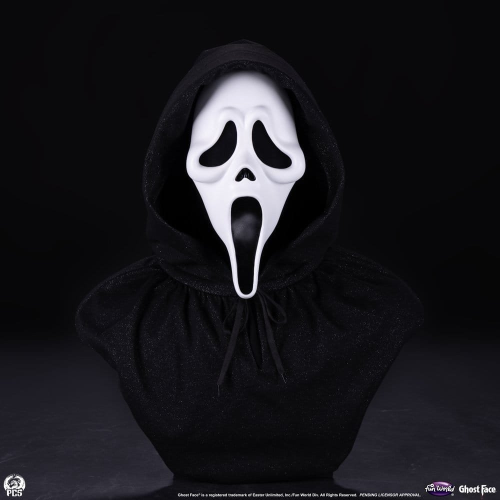GHOST FACE - SCREAM - BUSTO 1/1 - 55 CM - PREMIUM COLLECTIBLES STUDIO - Imagen 3