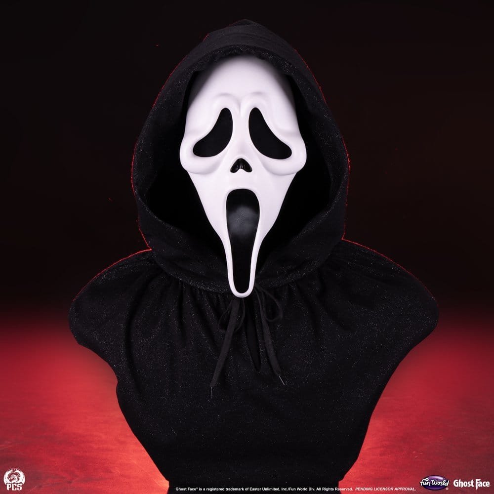 GHOST FACE - SCREAM - BUSTO 1/1 - 55 CM - PREMIUM COLLECTIBLES STUDIO - Imagen 6