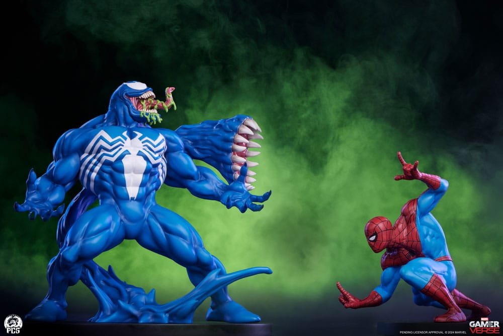 GAMERVERSE CLASSICS PVC VENOM PLAYER 2 - MARVEL - 1/10 - 20 CM - PREMIUM COLLECTIBLES STUDIO - Imagen 19
