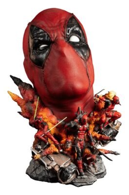 BUSTO FINE ART DEADPOOL – MARVEL – 42 CM – PREMIUM COLLECTIBLES STUDIO