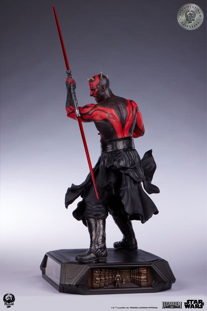 EPIC SERIES DARTH MAUL PLATINUM EXCLUSIVE - STAR WARS - 1/3 - 86 CM - PREMIUM COLLECTIBLES STUDIO - Imagen 2
