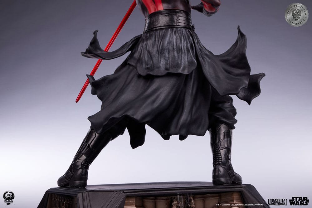 EPIC SERIES DARTH MAUL PLATINUM EXCLUSIVE - STAR WARS - 1/3 - 86 CM - PREMIUM COLLECTIBLES STUDIO - Imagen 24