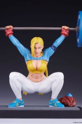 PREMIER SERIES CAMMY: POWERLIFTING ALPHA – STREET FIGHTER – 1/4 – 41 CM – PREMIUM COLLECTIBLES STUDIO