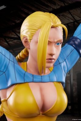 PREMIER SERIES CAMMY: POWERLIFTING ALPHA – STREET FIGHTER – 1/4 – 41 CM – PREMIUM COLLECTIBLES STUDIO