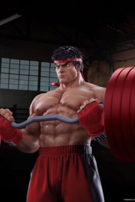 PREMIER SERIES RYU: POWERLIFTING – STREET FIGHTER – 1/4 – 53 CM – PREMIUM COLLECTIBLES STUDIO