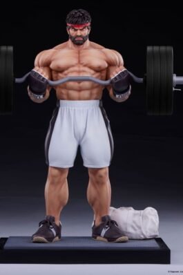 PREMIER SERIES RYU BATTLE EDITION: POWERLIFTING – STREET FIGHTER – 1/4 – 53 CM – PREMIUM COLLECTIBLES STUDIO
