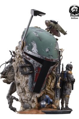 EPISODIO V – EL IMPERIO CONTRAATACA BUSTO FINE ART BOBA FETT DELUXE EDITION – STAR WARS – 50 CM – PREMIUM COLLECTIBLES STUDIO