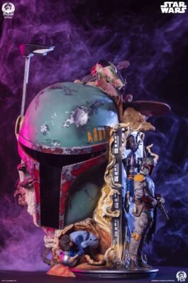 EPISODIO V – EL IMPERIO CONTRAATACA BUSTO FINE ART BOBA FETT DELUXE EDITION – STAR WARS – 50 CM – PREMIUM COLLECTIBLES STUDIO