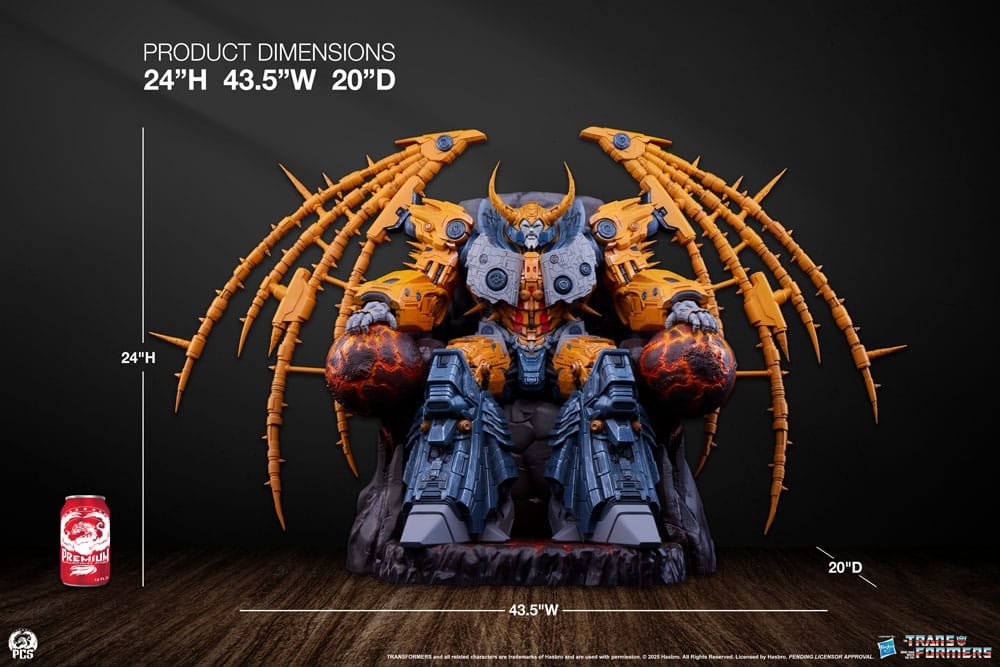MUSEUM SCALE UNICRON - TRANSFORMERS - 61 CM - PREMIUM COLLECTIBLES STUDIO - Imagen 27