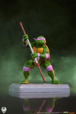 PACK DE 4 PVC SABRETOOTH (CLASSIC EDITION) – TORTUGAS NINJA – 20 CM – PREMIUM COLLECTIBLES STUDIO