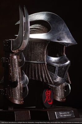 LIFE-SIZE CONJUNTO DE ARMADURA SHREDDER (ELECTROPLATED EDITION) – TORTUGAS NINJA – 53 CM – PREMIUM COLLECTIBLES STUDIO