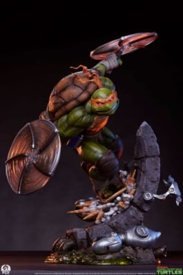 MICHELANGELO – TORTUGAS NINJA – ESTATUA 1/3 – 67 CM – PREMIUM COLLECTIBLES STUDIO