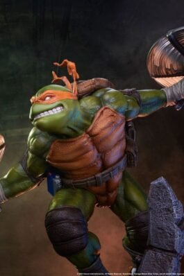 MICHELANGELO – TORTUGAS NINJA – ESTATUA 1/3 – 67 CM – PREMIUM COLLECTIBLES STUDIO