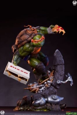 MICHELANGELO DELUXE EDITION – TORTUGAS NINJA – ESTATUA 1/3 – 67 CM – PREMIUM COLLECTIBLES STUDIO