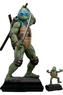 LEONARDO DELUXE EDITION – TORTUGAS NINJA – ESTATUA 1/2 – 86 CM – PREMIUM COLLECTIBLES STUDIO