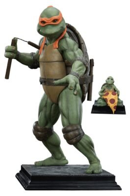 MICHELANGELO DELUXE EDITION – TORTUGAS NINJA – ESTATUA 1/2 – 84 CM – PREMIUM COLLECTIBLES STUDIO