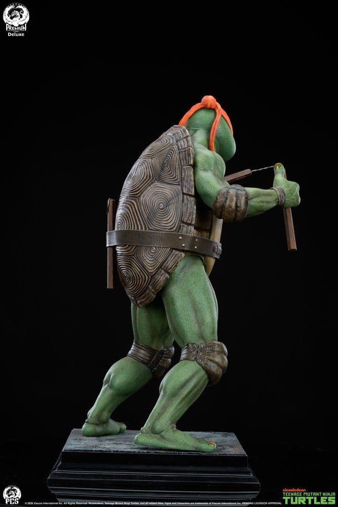 MICHELANGELO DELUXE EDITION - TORTUGAS NINJA - ESTATUA 1/2 - 84 CM - PREMIUM COLLECTIBLES STUDIO - Imagen 16