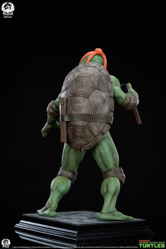 MICHELANGELO DELUXE EDITION - TORTUGAS NINJA - ESTATUA 1/2 - 84 CM - PREMIUM COLLECTIBLES STUDIO - Imagen 15