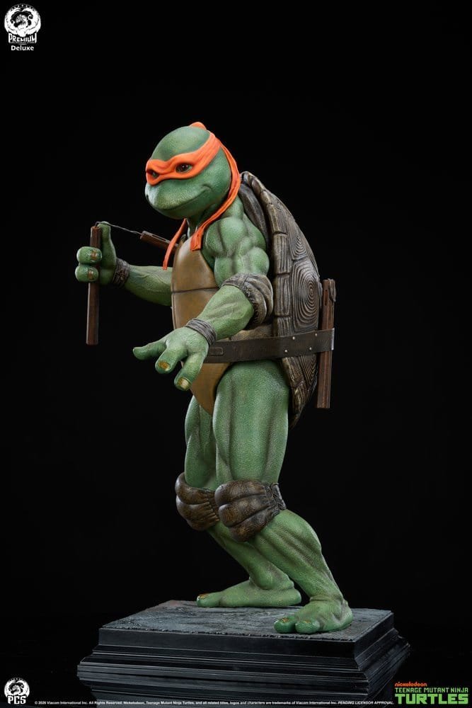 MICHELANGELO DELUXE EDITION - TORTUGAS NINJA - ESTATUA 1/2 - 84 CM - PREMIUM COLLECTIBLES STUDIO - Imagen 17
