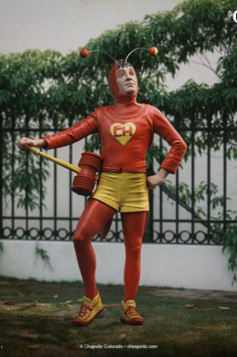 CHAPOLIN COLORADO (POLEGAR VERMELHO VER.) – CHAPOLIN – ART SCALE 1/10 – IRON STUDIOS