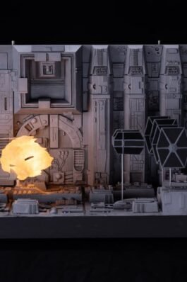 MOVIE MOMENTS MINI SCALE DIORAMA TRENCH RUN – STAR WARS – PREMIUM COLLECTIBLES STUDIO