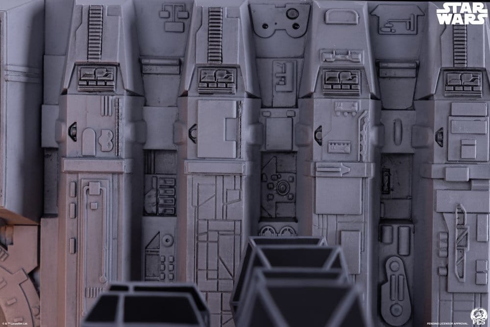 MOVIE MOMENTS MINI SCALE DIORAMA TRENCH RUN - STAR WARS - PREMIUM COLLECTIBLES STUDIO - Imagen 6